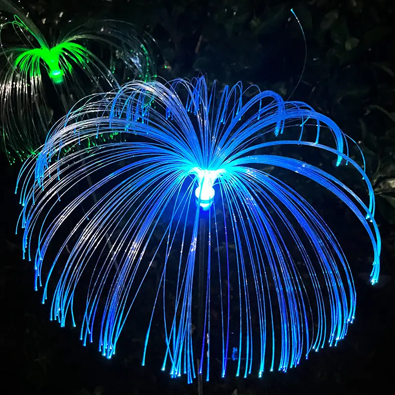 Howlighting extérieur étanche feux d'artifice pelouse Patio paysage vacances décoration LED fleur méduse solaire jardin lumière