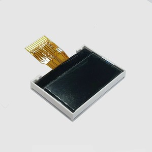 Grafik display 128x64 12864 Zahnrad LCD 3,3 V Bildschirm LCD Negatives Zahnrad I2c DFSTN Gelb und Blau Zweifarbiger 12-poliger FPC - Product Image 2