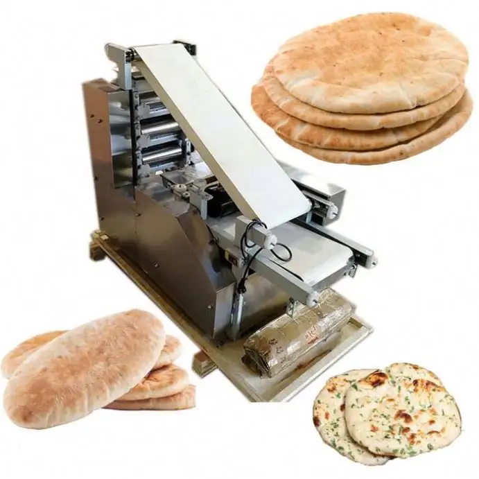 Otomatik ermenistan Lavash üretim hattı Leavened ince Flatbread yapma makinesi hattı
