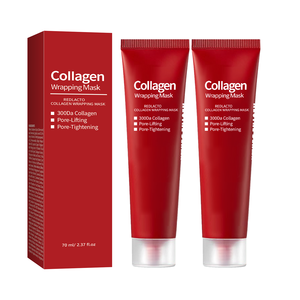 Özelleştirilebilir OEM/ODM kore hidrolize kollajen soyulabilir Anti-Aging anti-toksin pürüzsüz ve cilt lüks yüz maskesi - Product Image 1