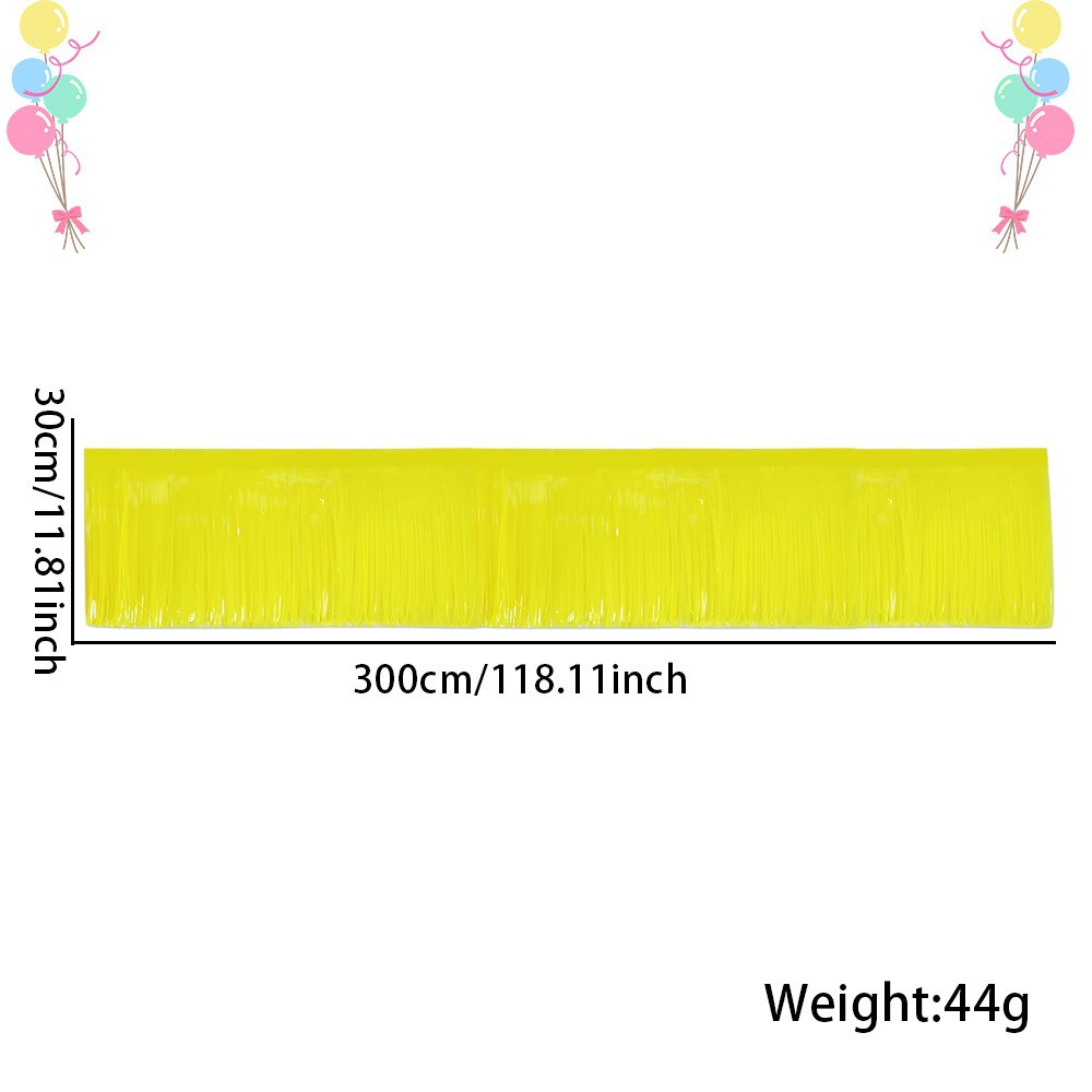 Bannière jaune fluo 30*300cm
