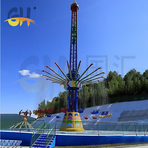Crazy Epic Daring Intense High-speed Unpredictable Exciting Wild 52m Flying Tower for Sale - Product Image 5