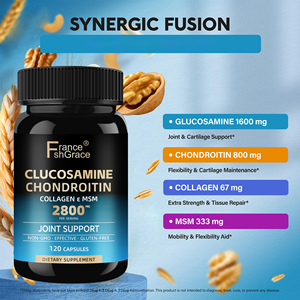 CLUCOSAMINE CHONDROITIN COLLAGEN & MSMジョイントサポート120カプセル - Product Image 3
