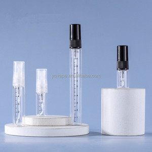 Mini Mist Water Facial Body Cosmetic Spray Bottle <strong>2</strong> ml 3ml 5ml 10ml Glass Vials Sample Tester <strong>Perfume</strong> Atomizer With Scale Line - Product Image 2
