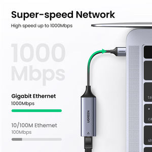 Usb Ethernet Usb3.0 scheda di rete Usb Rj45 da 1000mbps per Pc portatile Nintendo Switch adattatore Ethernet Usb scheda di rete cablata - Product Image 2