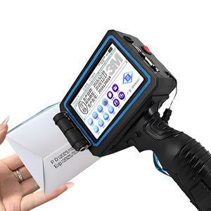 Macchina di codifica a getto d'inchiostro manuale portatile a 600dpi con Touchscreen 1 anno stampante Tij per la stampa di etichette con codice a barre data - Product Image 1