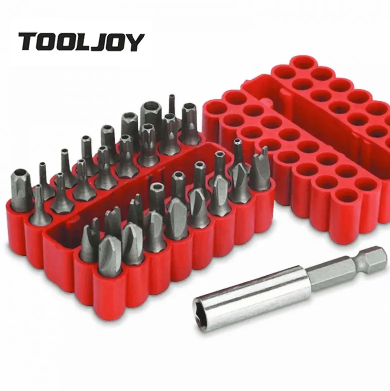 Multifunctional Screwdriver Tool Box Made of Taiwan S2 33pcs Drill Driver Bits with Bit Holder