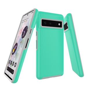 <span class=keywords><strong>2</strong></span> in 1 Metal gümüş tuşları darbeye ince zırh sert kaymaz cep telefonu kılıfları için Google piksel 7 6 5 Pro 7A 6A 5A 5XL geri koy