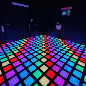 200 Spiele Programme aktivieren Spiel LED Boden interaktive Licht LED Square Grid Boden Spiele