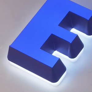 Tùy chỉnh <span class=keywords><strong>LED</strong></span> Backlit dấu hiệu phát sáng Acrylic bảng hiệu quảng cáo ngoài trời chiếu sáng cho cửa hàng kinh doanh cửa hàng cắt tóc - Product Image 4