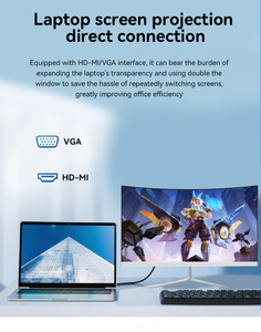 21.5 Inch <strong>Computer</strong> Pc Gaming <strong>Monitor</strong> 60hz 75hz Led Screen High-definition 1080p Ips Flat Frameless <strong>With</strong> Vesa Home Office Use - Product Image 4