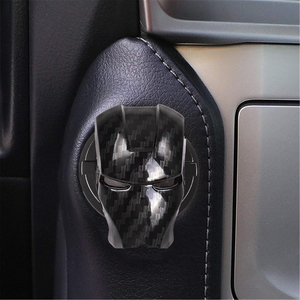 Universal 3D Car One-Key Push Protector Motor Encendido Push Start Button Iron Man Start Stop Push Switch Button Cover - Product Image 2