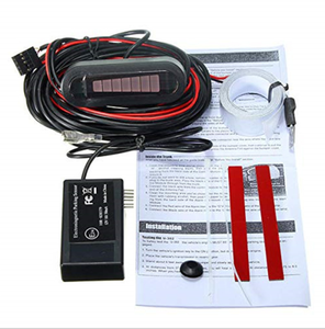 Sistema de Sensor de aparcamiento, Aidelion U302 aparcamiento marcha atrás zumbador sensores LED seguridad del vehículo Radar de estacionamiento para el punto ciego del coche - Product Image 6