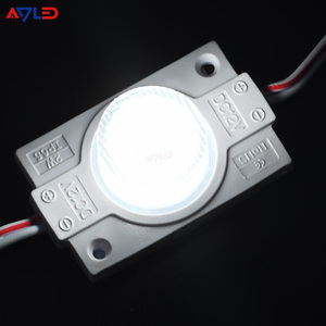 แผงวงจรไฟ LED แบบฉีดขนาด49*30*14.5มม. แผ่นป้าย SMD3030 1led DC12V 45x15องศา ABS สำหรับกล่องไฟ - Product Image 2