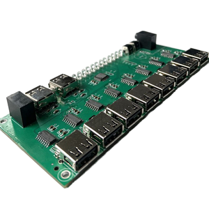 OEM Multilayer PCB Assembly Pcbba Technology High Quality Components RoHS Certification FR-4 Base Material Aluminium Material - Product Image 1