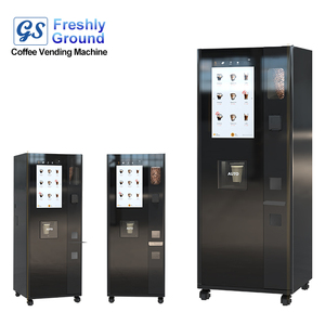 Neueste kommerzielle automatische Bohnen becher Kaffee automat Fünf Eimer Drop Cups QR-Code Token SDK-Funktion für Partys - Product Image 6