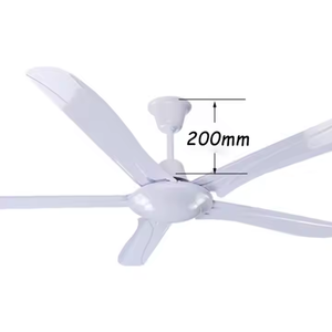 高品质56英寸卧室铁叶片吊扇220V电动3风速吊扇家用金属材料吊扇 - Product Image 2