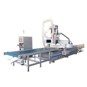 Cambiador de herramientas automático 1325 atc, enrutador cnc de madera, anidación, armario de cocina, máquina cnc con carga y descarga - Product Image 1