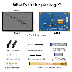 7/5/4,3 Zoll MIPI-DSI 800*480 IPS LCD-Display Kapazitives Touchscreen-Modul für <span class=keywords><strong>Raspberry</strong></span> <span class=keywords><strong>Pi</strong></span> - Product Image 6