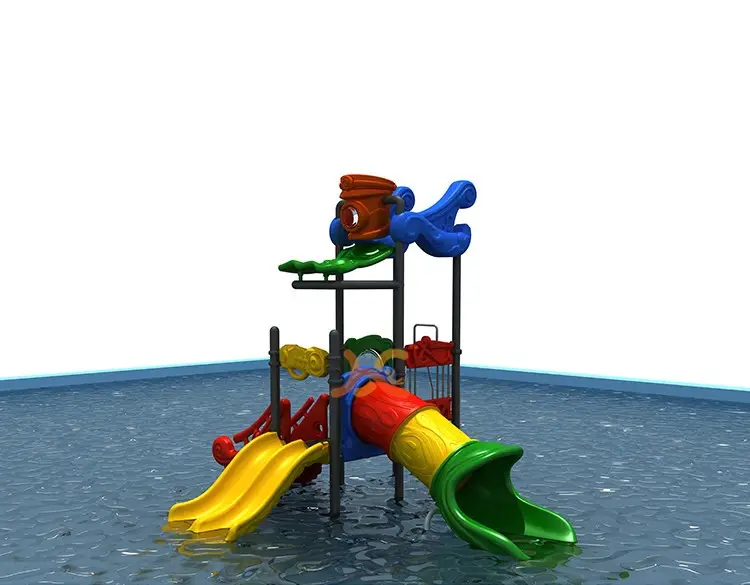 Toboggans aquatiques en plastique équipement pour parc aquatique