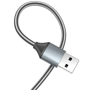 1 เมตร 1.5 เมตร USB-A ถึง Type-C สายชาร์จไฟเอาต์พุตสูงสุด 5V0.9A/12V1.5A 5Gbps ถักเปียสาย usb c - Product Image 4