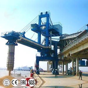 Puerto 1600 t/h Grab Container Ship loader Unloader Offshore Crane para cargar carbón