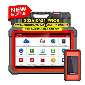 Lancio X-431 PRO5 SmartLink Multi-lingua Dual Mode cod Analyzer strumenti diagnostici Online DC 9-36V diagnosi di veicoli commerciali - Product Image 1