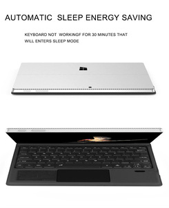 带触摸板背光的无线键盘，兼容Surface Pro 3 4 5 6 7 Go 1 2 3商务旅行 - Product Image 4