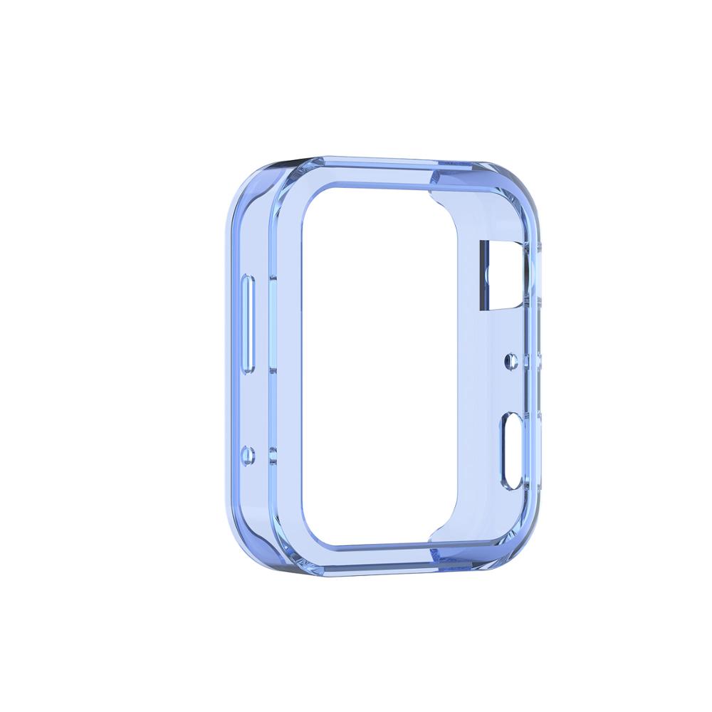 Transparent blue