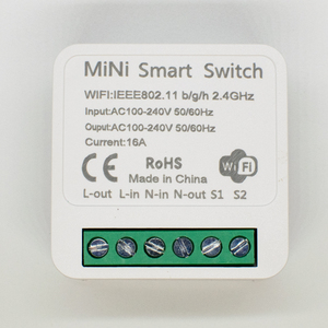 16A tuya Mini <span class=keywords><strong>Wifi</strong></span> chuyển đổi Diy nhà thông minh tiếp sức cuộc sống thông minh app điều khiển từ xa hẹn giờ tương thích với Alexa Google nhà - Product Image 1