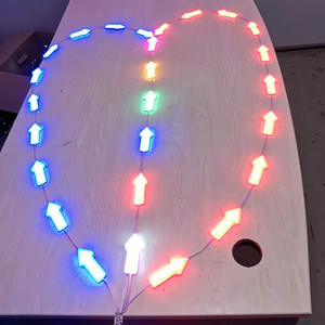 โมดูล LED 2835 18ชิ้นกันน้ำได้เตือนไฟสัญญาณเตือนโมดูลไฟแฟลช LED 12V 24V