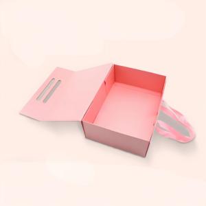Personal isierte Großhandels preis Geschenk Benutzer definiertes Logo Faltbare starre Box Magnetische Premium Magnet box mit Papiertüte
