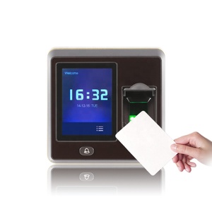 Sistema di controllo accessi con impronte digitali biometriche di dimensioni compatte con lettore di schede di prossimità (F04/ID) - Product Image 1