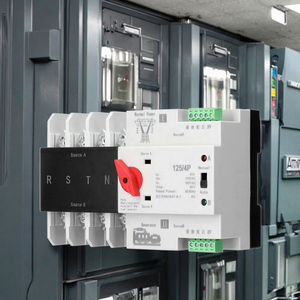 4P Din Rail ATS <strong>125A</strong> Electric Controller Mini Automatic Transfer <strong>Switch</strong> Dual Power <strong>Switch</strong> - Product Image 3