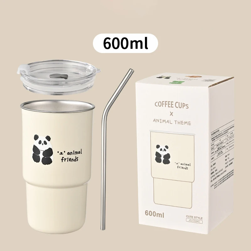 แพนด้าสีเบจ 600 มล.