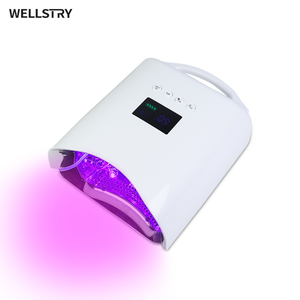 Profesional 96W UV LED recargable lámpara secadora de uñas máquina portátil Gel polaco curado luz con Sensor automático y 4 temporizadores - Product Image 1