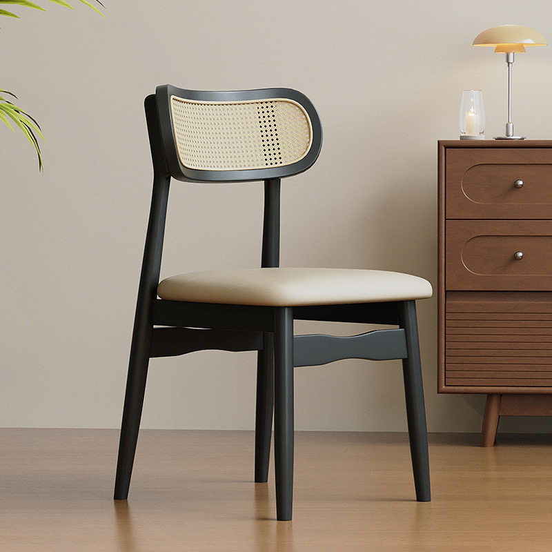 Black wooden frame-light khakis-simple installation