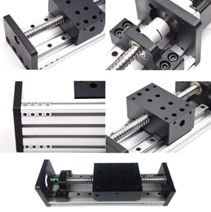 Mesa deslizante de guía lineal SFU 1605 200mm Plataforma de tornillo de bola de carrera Eje XYZ Etapa 2/4PCS Deslizadores - Product Image 4
