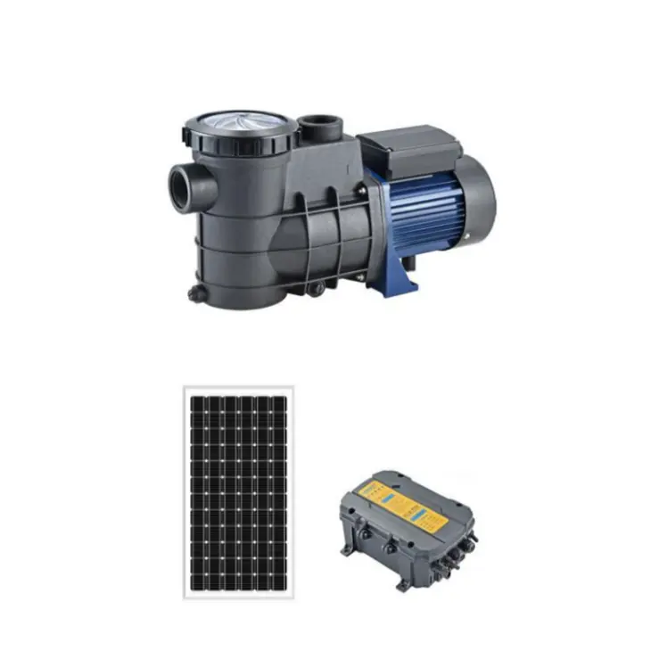 Bomba solar dc 2200w/1500w, kit de bomba para piscina solar