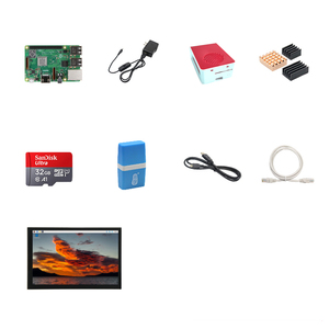 Python programlama ahududu Pi geliştirme kurulu için 10.1 inç LCD başlangıç kitleri