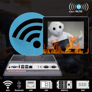 <strong>10</strong>.4-inch Touch Panel Processor J1900/J6412/N100 All-in-one <strong>Linux</strong> Debian Industrial Computer - Product Image 3