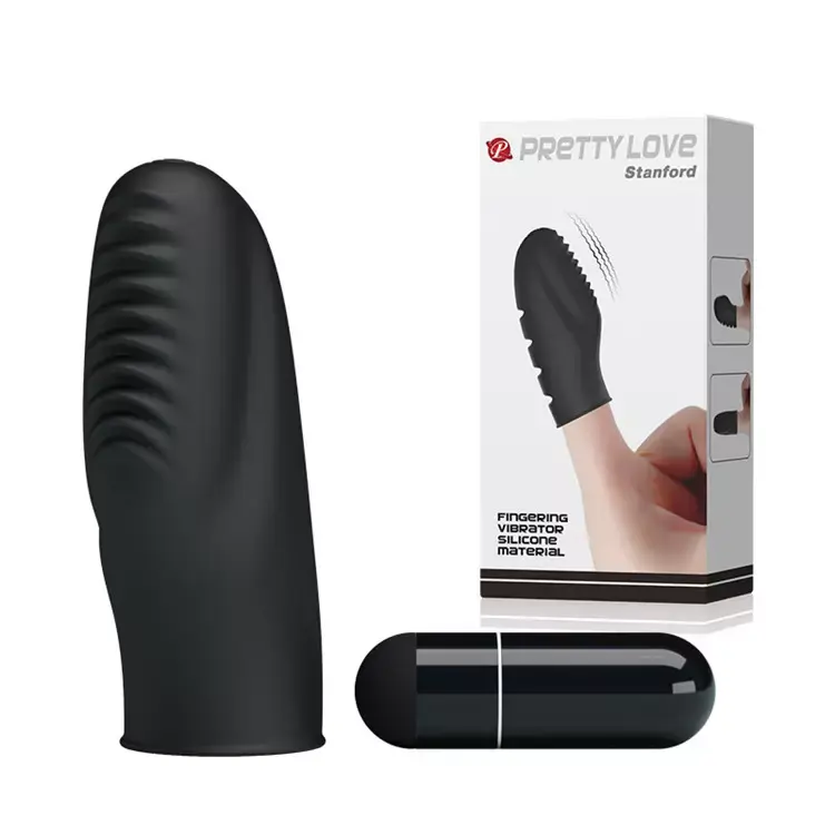 Dispositivo de estimulación del punto G para mujeres, Mini vibrador de dedo para estimulación del clítoris, impermeable, para foresplay, PRETTYLOVE, gran oferta