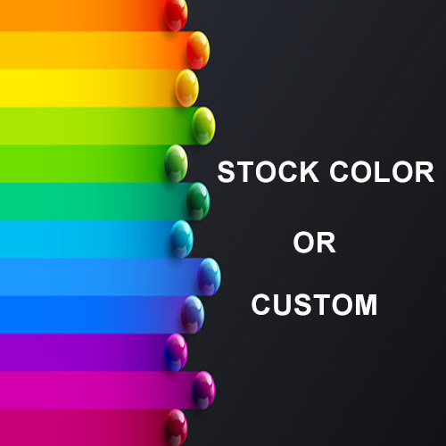Stock couleur ou personnalisé