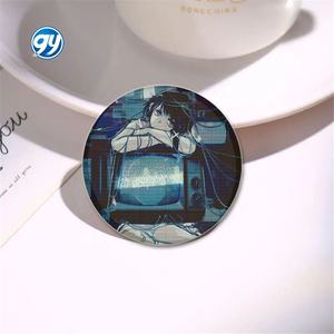 Serien experimente <span class=keywords><strong>Lain</strong></span> Round Cartoon Niedliche Snap-In Brosche für Rucksack Kleidung Zubehör Sammlung Abzeichen Dekoration Anime Pin - Product Image 3