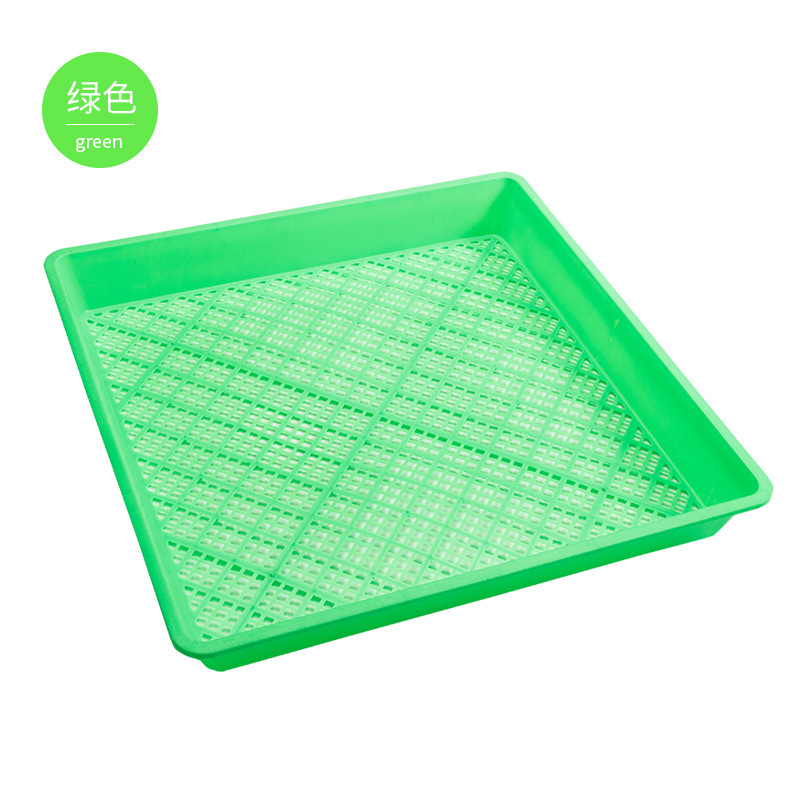 Plateau carré vert - 42*42*5,5 cm