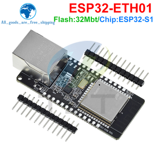WT32-ETH01 Embedded Serial Port Networking Ethernet-kompatibles WIFI Combo Gateway MCU ESP32 Wireless Module Board