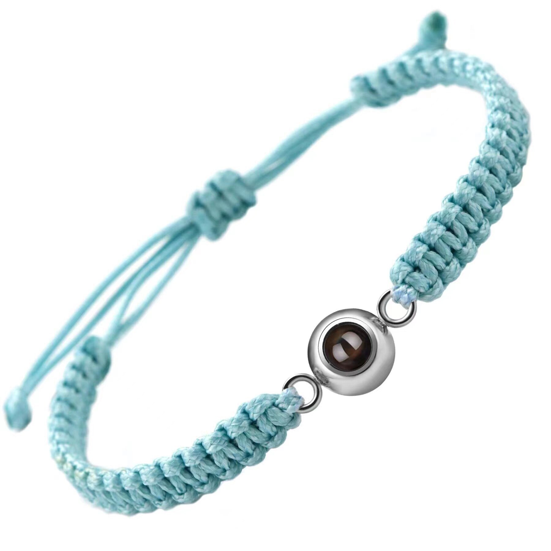 Bleu corde argent