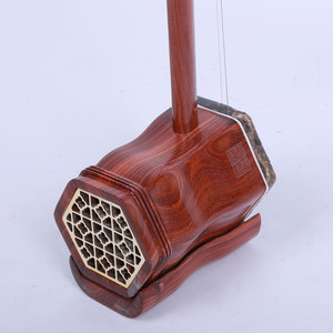 Su misura in legno di sandalo rosso erhu qin suonando strumento classico erhu strumento a corda con la scatola di pianoforte fase nazionale