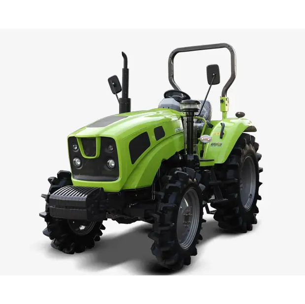 Zoomlion Agricultural Machinery RD704 70HP 4x4 Tractor de ruedas de granja con implementos agrícolas