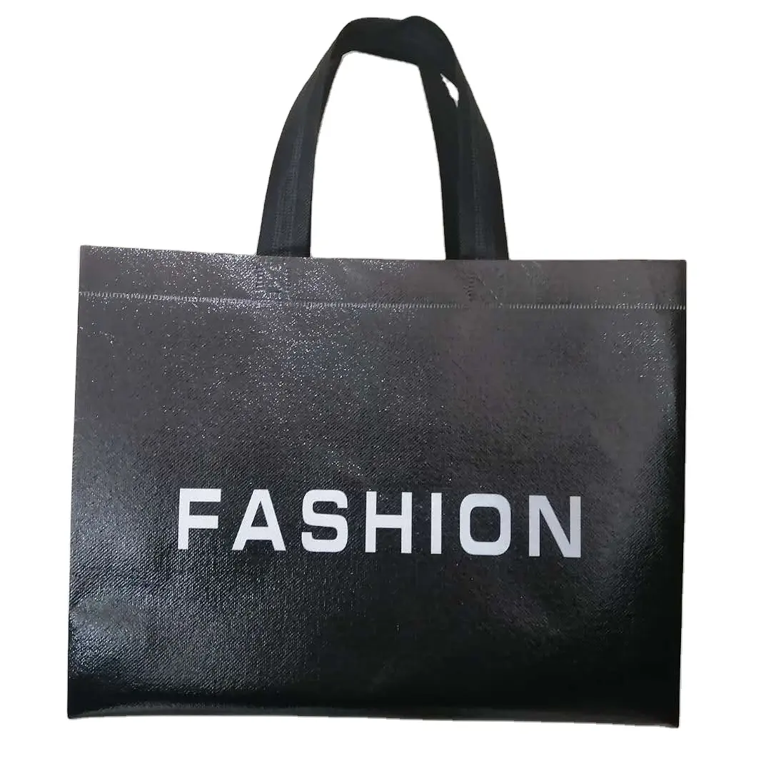 Wholesale Eco-Friendly Non-Woven Tote Shopping Bag With Print LOGO